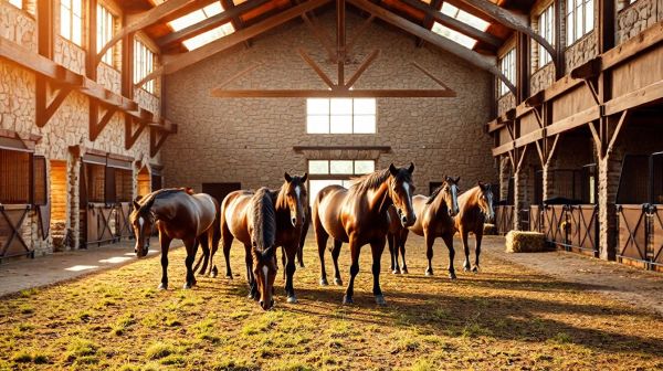 10 astuces pour aménager des écuries favorisant le bien-être des chevaux