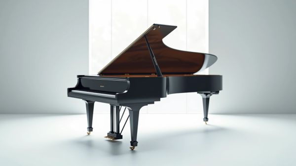 Piano transparent : un instrument de design moderne et haut de gamme